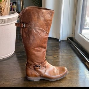 Brown Frye Boots- size 7 - barely worn!